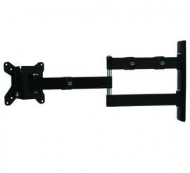 B-Tech BT7513 Double Arm Wall Mount with Tilt and Swivel