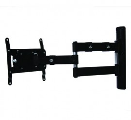 B-Tech BT7515 Double Arm Mount with Tilt and Swivel