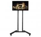 B-Tech Large Flat Screen Display Trolley / Stand - Black