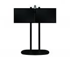 B-Tech Twin Screen VC Floor Stand with Camera Shelf - Medium