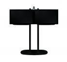 B-Tech Twin Screen VC Floor Stand with camera Shelf - Large