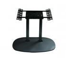 B-Tech Low Level Flat Screen Floor Stand - Black/Black