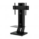 B-Tech BTF813 CANTABRIA Flat Screen Display Stand with Shelf for Screens up to 90”
