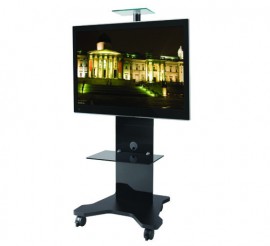B-Tech BTF820 CANTABRIA TV/VC Stand / Trolley for Screens up to 50”