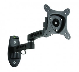 B-Tech BTV114/B Ventry Double Arm Flat Screen Wall Mount with Tilt and Swivel