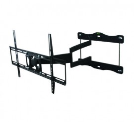 B-Tech BTV514 Ventry Ultra-Slim Double Arm Wall Mount with Tilt and Swivel