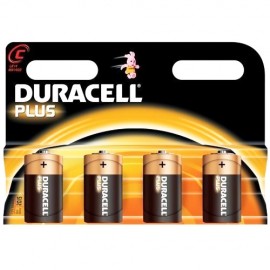 Duracell C Size - MN1444 Plus Range Batteries - 4 Pack