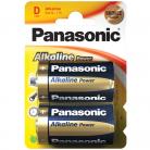 Panasonic D (LR20) Size - Alkaline Bronze Range - 2 Pack
