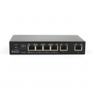 Antiference Clear Flow CF-POE4 Clear Switch 4 port Gb Ethernet Switch with PoE