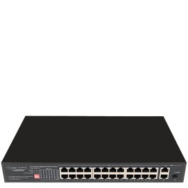 Antiference 24 Port PoE+ Gb Clear Flow Ethernet Switch