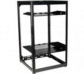 SANUS CFR1620-B1 35" AV Rack 20U Stackable Skeleton Rack