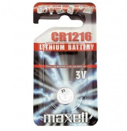 Maxell CR1216 Coin Cell Battery Single Pack