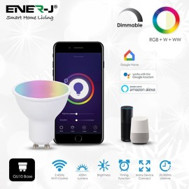 ENER-J SHA5286 Smart WiFi 5W GU10 LED Spotlight