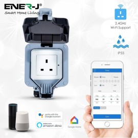 ENER-J SHA5303 Outdoor Smart WiFi Socket IP55 Waterproof