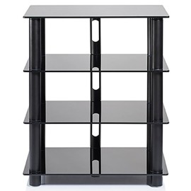 Norstone EPUR 4 HiFi Rack in Black Satin