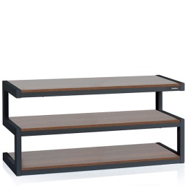 Norstone ESSE AV Furniture 1100mm Black/Walnut