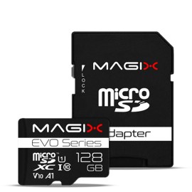 MAGIX EVO Series 128GB U1 MicroSD Card + SD Adapter Class10 V10