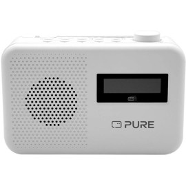 PURE Elan One² Portable DAB+ radio with Bluetooth, White