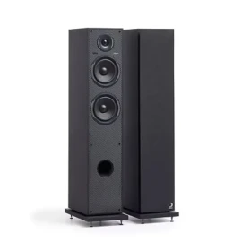 Elipson HORUS11BT/BC 11f Active BT Floorstanding Speaker - Black Carbon