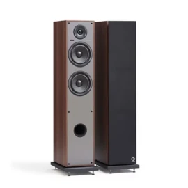 Elipson HORUS11BT/WG 11f Active BT Floorstanding Speaker - Walnut Grey