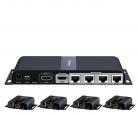 Antiference HDMI0104SCAT 1080P 1x4 HDMI splitter over single CAT 6 with 4 x RX