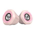 EDIFIER HECATE G1000P USB Powered 2.0 Mini Gaming Speakers Pink