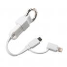 iSix IS24 8-pin Lightning Plug/Micro USB Plug Key Chain