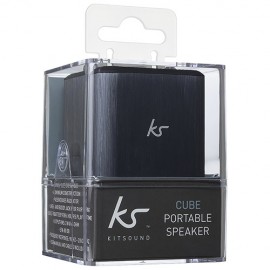 KitSound KSCUBESI Cube Portable Speaker - Silver