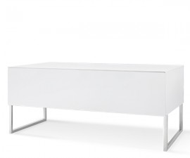 Norstone KHALM 1400mm AV Furniture - Lacquered White