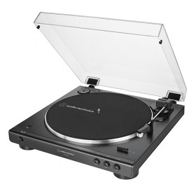 audio-technica AT-LP60XBT Fully Automatic Bluetooth Belt-Drive Turntable - Black
