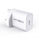 MAGIX 30W Wall Charger PD 3.0, USB Type-C - UK Plug