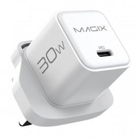 MAGIX 30W NANO GaN Charger PD Power Delivery - UK Plug