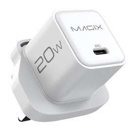 MAGIX 20W NANO GaN Charger PD Power Delivery - UK Plug