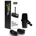SHURE MV7 Microphone for Podcasting, Home Recording & Gaming - Black