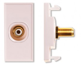 Antiference MW773WHT - 1 RCA to F white