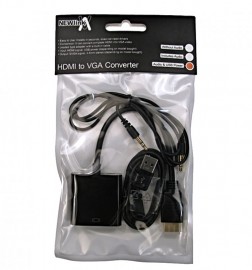 NEWlink HDMI to SVGA & Audio Converter with USB Power (Retail Packed)