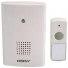 NEW Omega Wireless Plug-in Door Bell 75M Range LED Doorbell