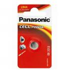 Panasonic PANALR44B1 LR44 Alkaline Button Battery Single