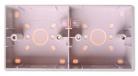 Antiference PATBT32 - Twin Gang Pattress Box 32mm