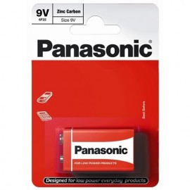Panasonic PANA6F22RB1 PP3 Zinc Batteries 1 Pack