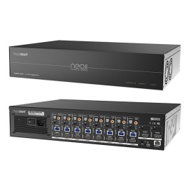 Pulse Eight Neo:8a HDBaseT Matrix Kit inc. 8 70m PoH Receivers