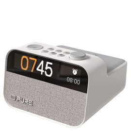 PURE Moment Charge Ambient Sleep Companion with Wireless Charging - White