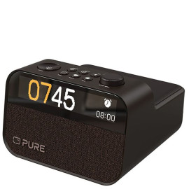 PURE Moment Charge Ambient Sleep Companion with Wireless Charging - Black