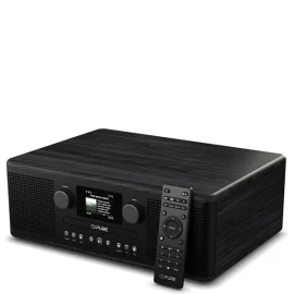 PURE Classic C-D6i DAB+/FM/Internet Radio with CD & Bluetooth - Black/Ash