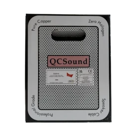 QING Cables QCS016/4 100m 16AWG 4 Core OFC Speaker Cable, LSZH, Pink