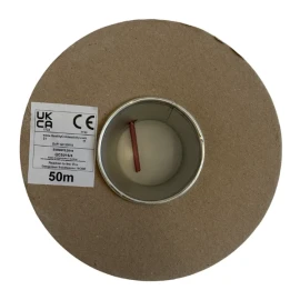 QING Cables QCS016/4 50m 16AWG 4 Core OFC Speaker Cable, LSZH, Pink