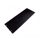 Penn Elcom R1385/3UK 3U Steel Flat Rack Panel - Black
