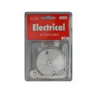 Red/Grey Ceiling P/Switch - 1way - White (Clamshell)