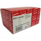 Red/Grey 6Amp 3 Terminal in-line Switch - White