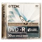 TDK DVD-R 8cm 3 Pack Mini Jewel Case